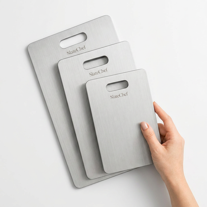 SlateChef ®Crafted with Stainsteel Heat resistance300°C+