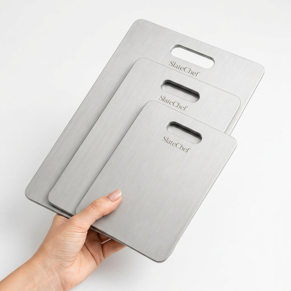 SlateChef ®Crafted with Stainsteel Heat resistance300°C+