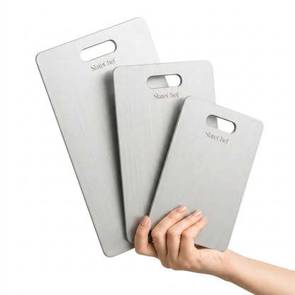 SlateChef ®Crafted with Stainsteel Heat resistance300°C+