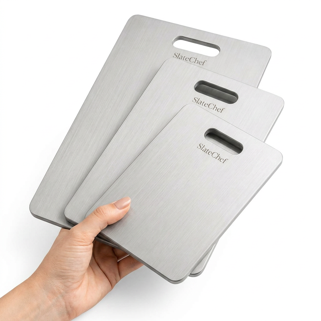 SlateChef ®Crafted with Stainsteel Heat resistance300°C+