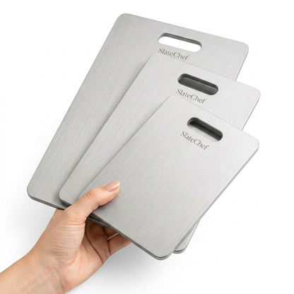 SlateChef ®Crafted with Stainsteel Heat resistance300°C+