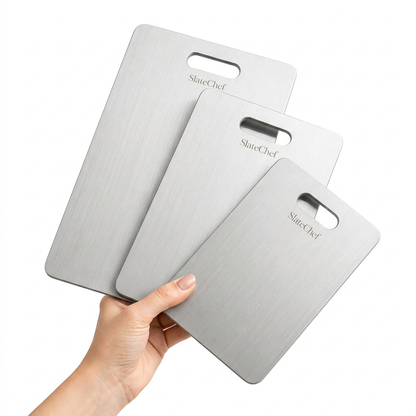 SlateChef ®Crafted with Stainsteel Heat resistance300°C+